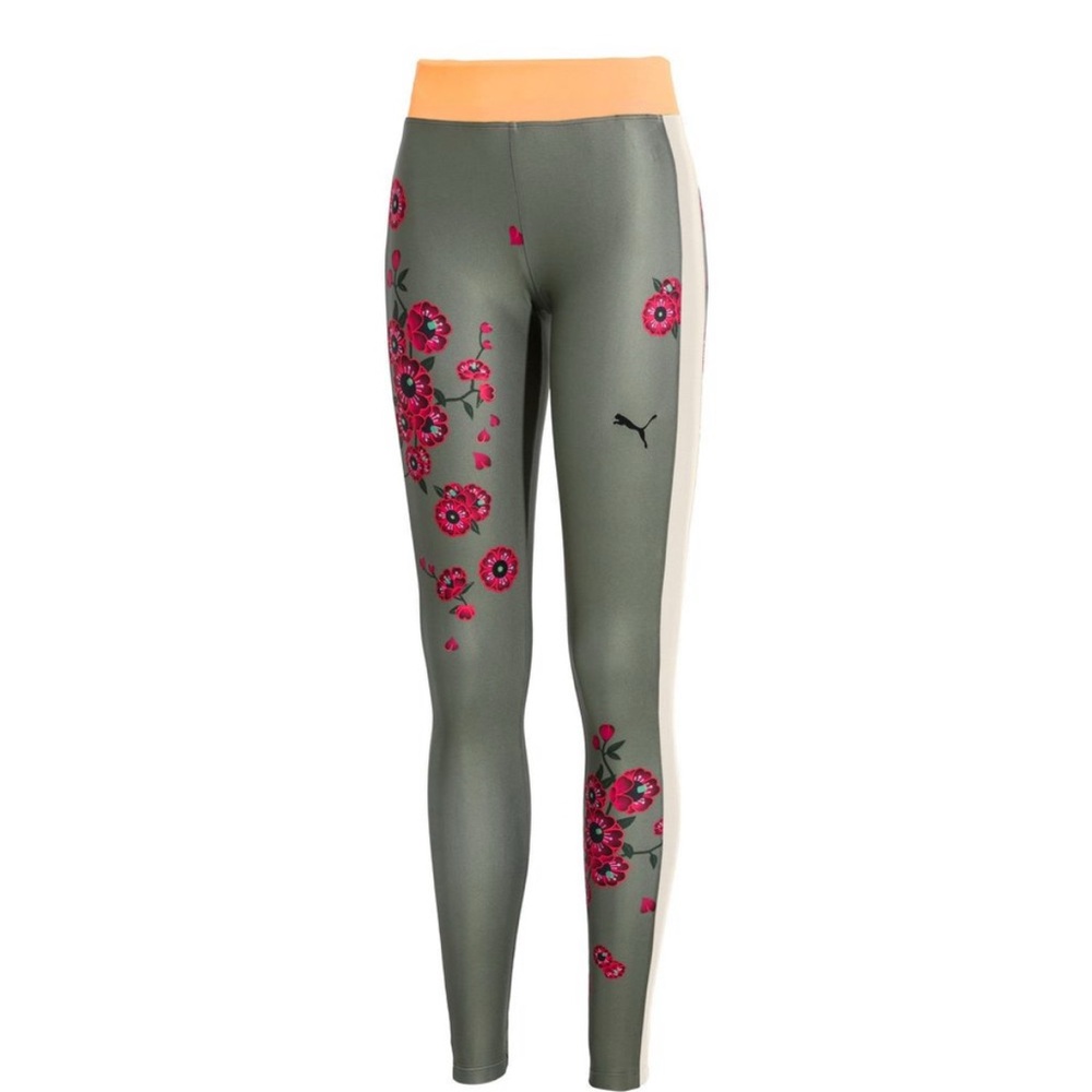 Sue Tsai x Puma Cherry Bomb Floral Leggings